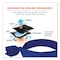 Ergodyne Chill-Its 6700 Cooling Bandana Polymer Tie Headband, One Size Fits Most, Solid Blue 12307 - alternate 7